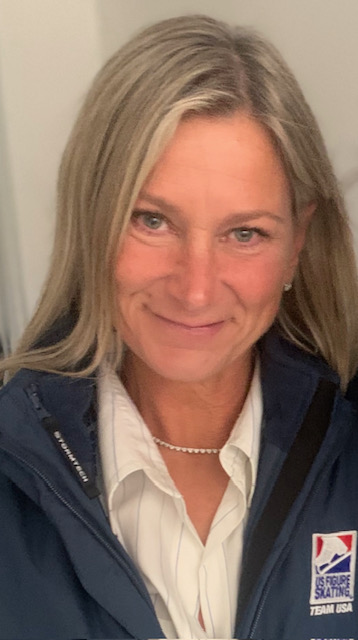 Patricia Mansfield Ziegler in Team USA jacket